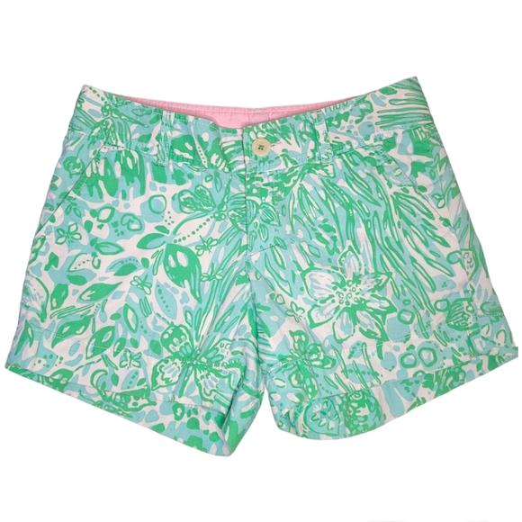 Lilly Pulitzer Women's Jungle Callahan Short 00 - Picture 1 of 9